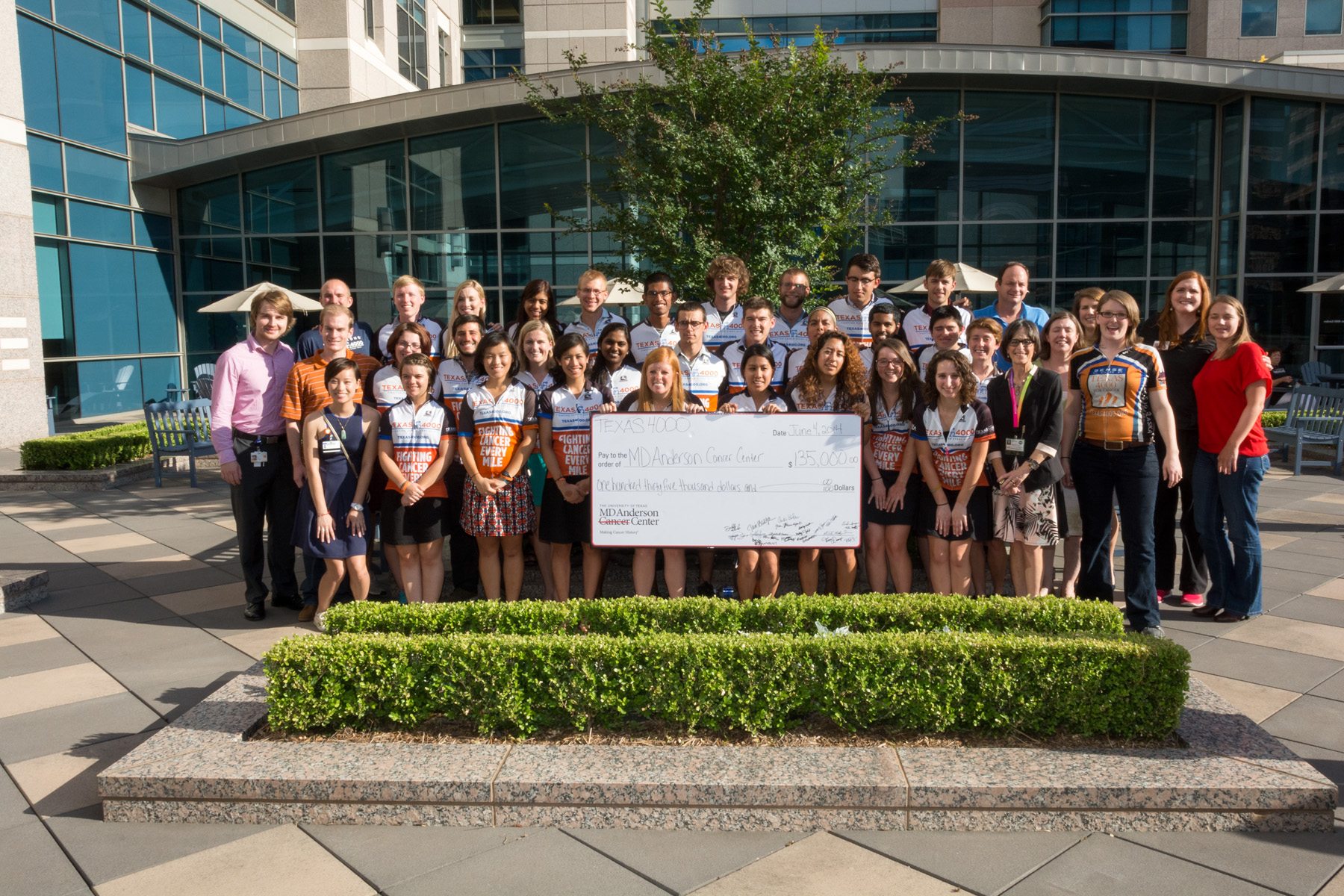 MD Anderson Check Presentation